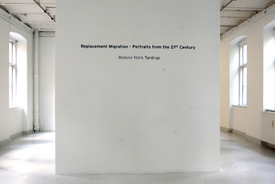Replacement Migration 2009, Overgaden Museet for samtidskunst, Malene Nors Tardrup